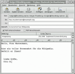 Programa editor de e-mail